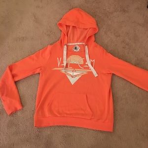 Orange Volcom Sweatshirt pullover